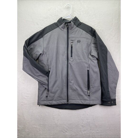 Cinch Concealed Carry Pocket Full Zip MWJ1565001 Two Tone Jacket Men’s Medium - Picture 1 of 14